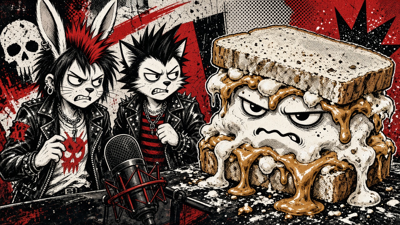 cartoon gag: NATIONAL FLUFFERNUTTER DAY (NO, IT'S NOT WHAT YOU THINK)
